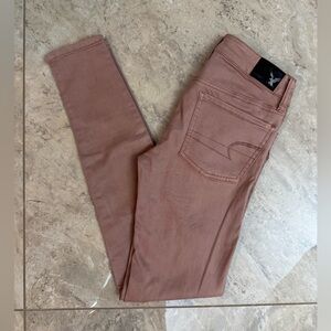 American Eagle AEO Sateen Jegging Size 00